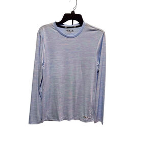 Men's Fila Blue Long Sleeve Shirt Size s